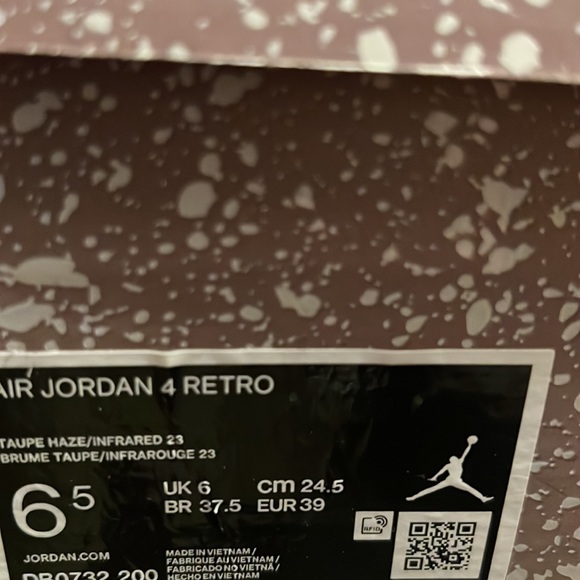 Taupe 4s 6.5Y - Picture 3 of 4